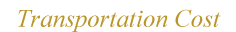 Transportation Cost